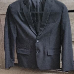 Van Heusen Flex Boys Black Blazer